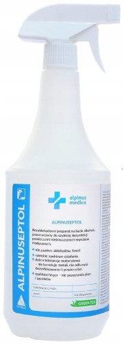 ALPINUSEPTOL Dezynfekcja powierzchni GREEN TEA 1L