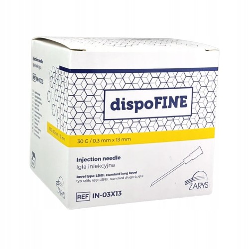 Igły Iniekcyjne Zarys różne rozmiary