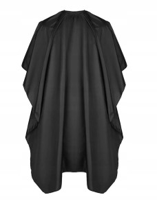 Peleryna fryzjerska czarna rozmiar uniwersalny