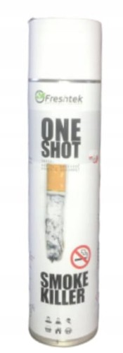 ODŚWIEŻACZ FRESHTEK Powietrza Silny Neutralizator dymu papierosowego ONE SHOT 600ml Smoke Killer
