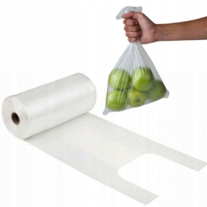 Reklamówka na rolce hdpe 22x6x44cm