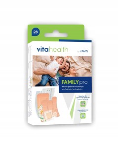 Zestaw plastrów z opatrunkiem ZARYS 28 szt. Family Pro