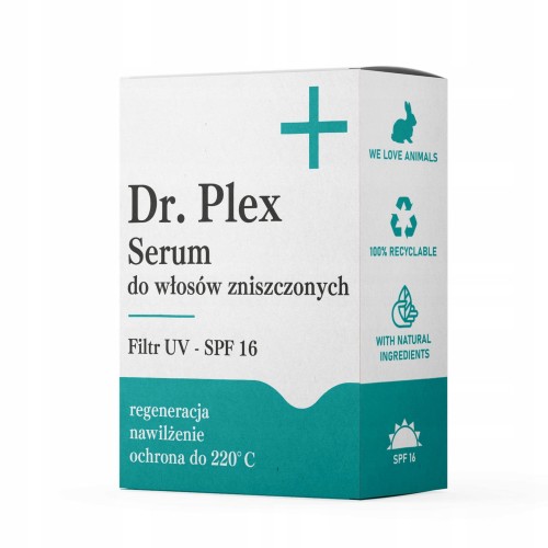 Serum do włosów zniszczonych 20ml Dr. Plex Bioelixiere
