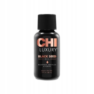 Chi Luxury serum z olejkiem z czarnuszki do regeneracji włosów 15ml