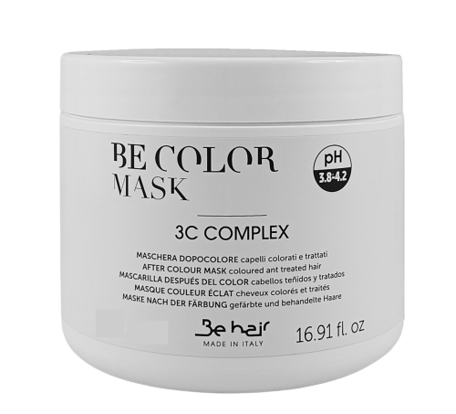 Maska Be Hair BE COLOR nawilżająca z kawiorem, kreatyną i kolagenem 1000ml