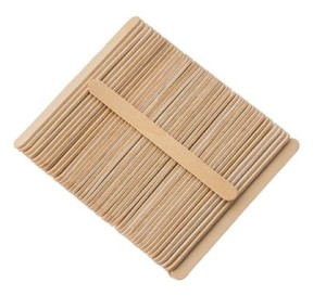 Szpatułki patyczki do wosku wąskie 100 szt.