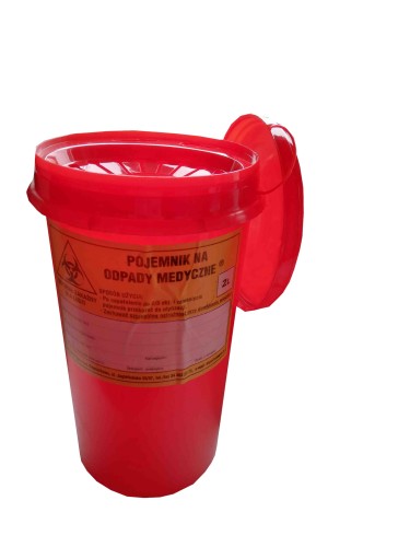 Pojemnik na odpady medyczne 2L