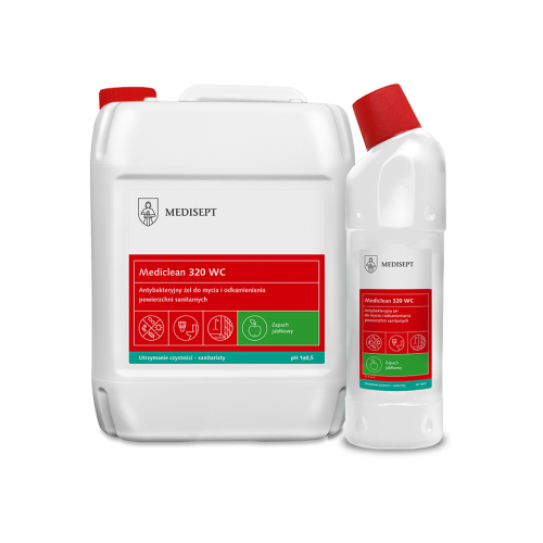 Mediclean MC 320 WC antybakteryjny żel do Wc 750 ml