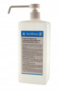 STERILLHAND Z POMPKĄ PŁYN DO DEZYNFEKCJI RĄK 500ml 