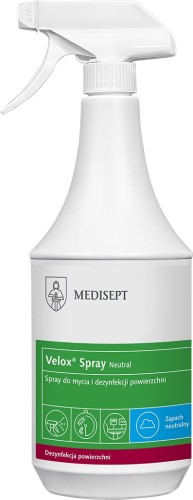 Velox Spray Medisept Neutral - płyn do dezynfekcji powierzchni i narzędzi 1L