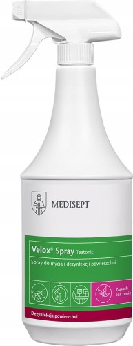 Velox Spray Medisept Tea Tonic - płyn do dezynfekcji powierzchni i narzędzi 1L