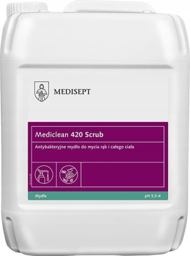 Mediclean mydło antybakteryjne w płynie MC 420 Scrub 5L